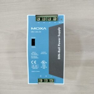 MOXA DR-120-24 DIN-Rail POWER SUPPLY WITHOUT BOX & ACCESSORIES / New – Open box