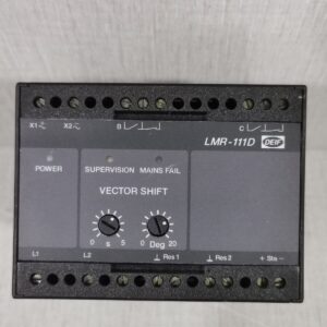 USED DEIF LMR-11D Overvoltage Relay /USED WITHOUT FRONT COVER”