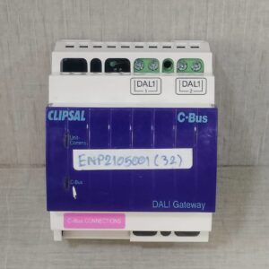 USED CLIPSAL 5502DAL C-BUS DALI Gateway MFG.2019 W/O ANY ACCESSORIES