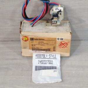 CUTLER-HAMMER A1L3RPK AL/LO SWITCH SERIES C TYPE K-BREAKER 1492D27G02-FILTHY BOX