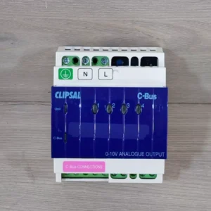 USED LOT 2 PCS. L5504AMP Clipsal C-Bus2 4-Channel Analog Output Unit (Mfg. 2020)