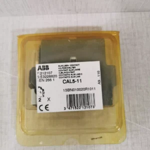 ABB CAL5-11 1SBN010020R1011 AUXILIARY CONTACT BLOCK/ New – Open box