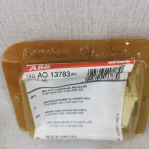 ABB 1SD AO 13783 R1 SHUNT OPENING RELEASE WITH FILTHY BOX/ New – Open box
