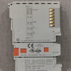 USED LOT 2 PCS Beckhoff EL9100 Voltage Supply Terminal