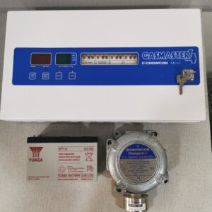 CROWCON GASMASTER4 GAS/FIRE ALERT DETECTOR MONITOR SENSOR CONTROL FLAMGUARD D 220V- WITH FILTHY BOX/New – Open box