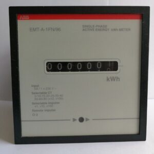 NEW NEW ABB EMT-A-1FN/96 SINGLE-PHASE ACTIVE ENERGY kWh METER