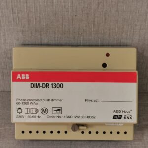 ABB DIM-DR 1300 i-BUS Phase-Controlled Push Dimmer-NEW WITHOUT BOX