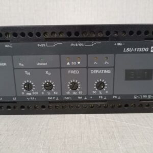 USED DEIF LSU-113DG 700171.40 LOAD SHARING UNIT 400VAC 5A - W/O FRONT COVER & ACCS.