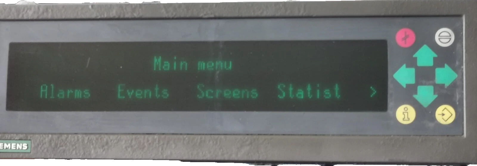 USED SIEMENS TD20/240-8 TEXT DISPLAY 6AV3020-1EL00 - TRIED & TESTED - Image 4