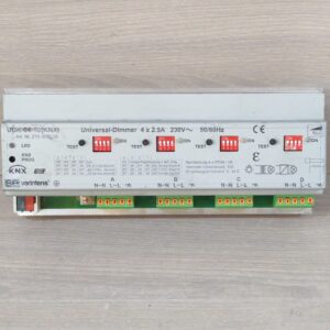 USED Varintens UDK-04-10 KNX V1.05 Universal Dimmer 4x2.5A 230V 50/60Hz W/O ANY ACCS.