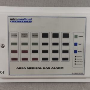 USED mimmedical MEDITECH AREA MEDICAL GAS ALARM 3300 Iss 4.2