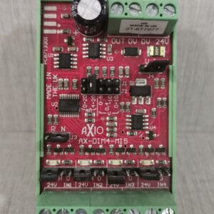 USED Lot 2 PCS AXIO AX-DIM4-MI5 Four Channel Digital Input Multiplexer