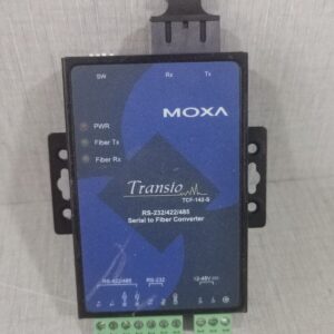 USED MOXA TCF-142-S-SC Serial to Fiber Converter