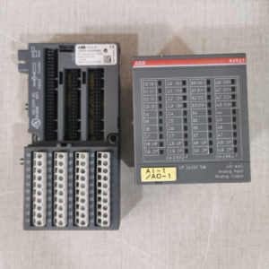 USED ABB AX521 B4 Analog InputOutput Module 1SAP250100R0001 with TU515 B1