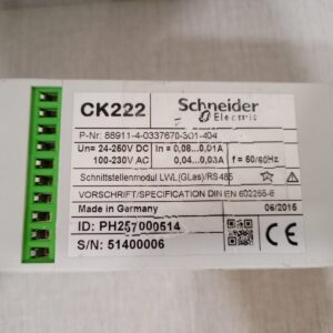 USED Schneider Electric CK222 MODULE