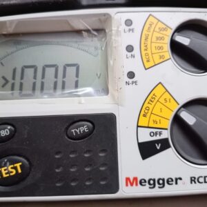 USED Megger RCDT310 Tester -TRIED & TESTED