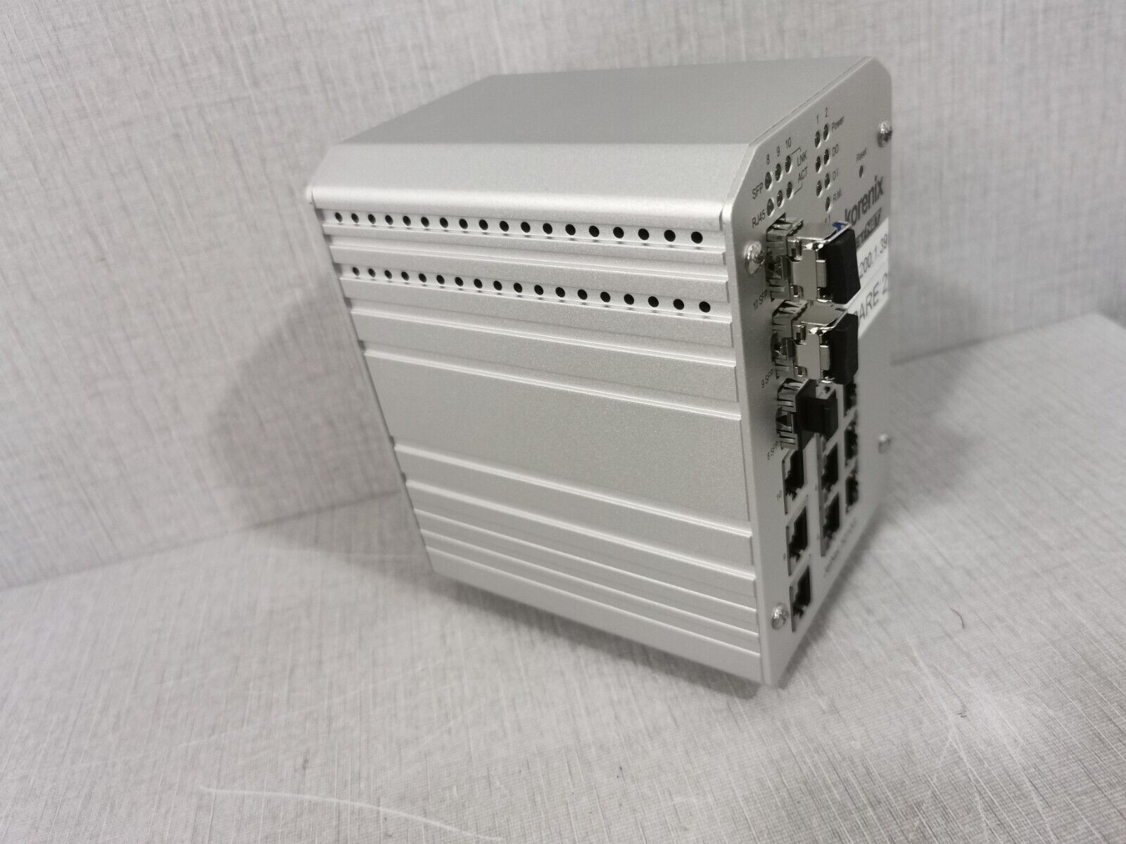 NEW Korenix JETNET 169.200.1.39 Spare 2 Compact Ethernet Switch JetNet ...