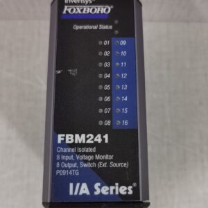 USED INVENSYS FOXBORO FBM241 Channel Isolated Redundant