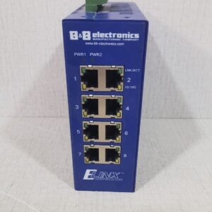 USED ELINX B&B Electronics EIR308 Ethernet Switch 8 Copper Ports