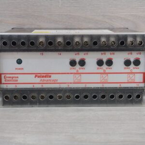 USED CROMPTON 256-XARW-LSFA-C6-DT 125VDC PALADIN ADVANTAGE -W/O ANY ACCS.