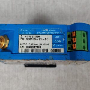 USED BENTLY NEVADA 3300 XL 5/8 MM PROXIMITOR SENSOR 330180-91-05