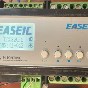 Used EASEIC E-LIGHTING DRC820F 8 Channel Relay Switched Output Unit 550820 (SLAVE)