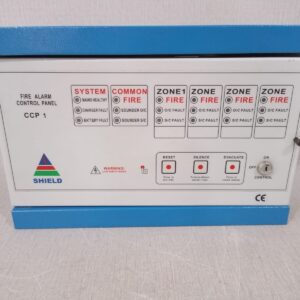 USED SHIELD CCP 1 FIRE ALARM CONTROL PANEL CCP-02 V1 - TRIED & TESTED