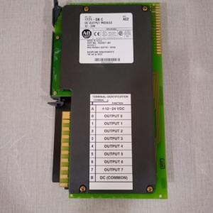 Used Allen Bradley 1771-OB/C DC Output Module | Ser C | Rev A02 | 12-24V