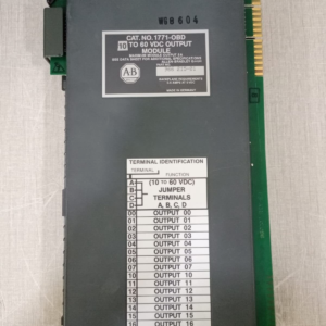 Used ALLEN BRADLEY 1771-OBD 10-60VDC OUTPUT MODULE