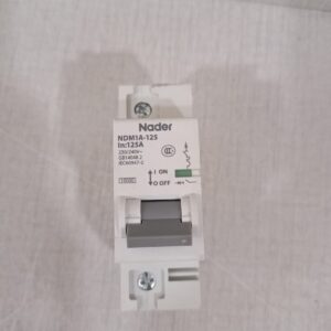 Used Nader NDM1A-125 In:125A Circuit breaker Lot 2Pcs