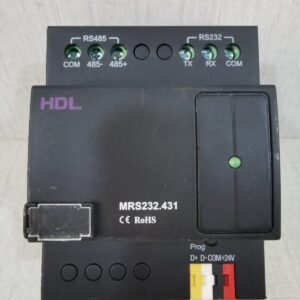 USED HDL MRS232.431 F/W VER.V02.07U HDL RS232 BUS CONVERTER- W/O ANY ACCS.