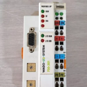USED WAGO I/O SYSTEM 750-301 PROFIBUS KOPPLER 2399WK07 MODULE