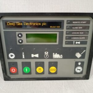 Deep Sea Electronics plc Model 550 basic DSE logo Rs232 V. 6.01 - USED