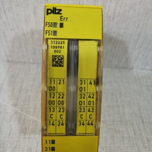 Used Pilz PSSu E F 2DOR 8 / 312225 Safety Module Lot2