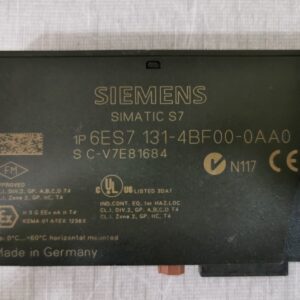 Used Siemens 6ES7 131-4BF00-0AA0 8 DI DC24V Simatic S7 PLC Module Lot 2