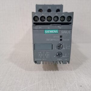 Used Siemens Sirius 3RW3014-1BB04 AC Semiconductor Motor Starter- With Broken Part