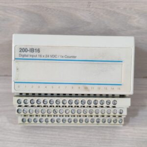 USED ABB S200-IB16 & S200-TB3 DIGITAL INPUT 16X24 VDC/ 1X COUNTER -W/O BACK COVER.