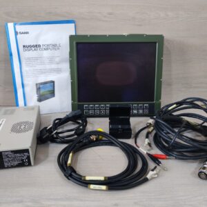 USED RUGGED PORTABLE DISPLAY COMPUTER WINDOWS 7 PRO OEM SOFTWARE / PS 524-11T