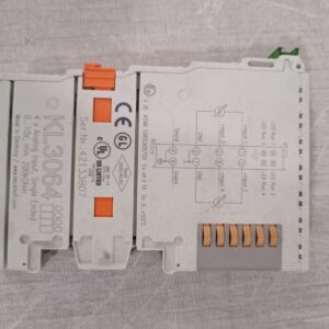 USED LOT 2 PCS BECKHOFF KL3064 Bus Terminal 4-Channel Analog Input