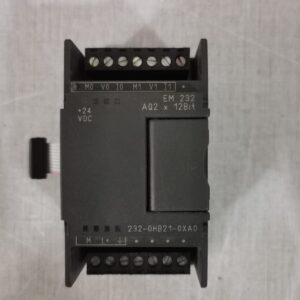 Used Siemens Simatic S7-200 EM 232 6ES7232-0HB21-0XA0 Analog Output Module