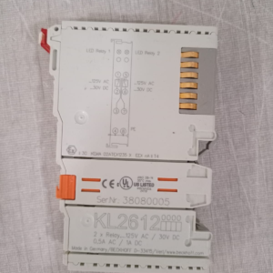 USED Beckhoff KL2612 2x Relay 125V AC/30V Dc 0,5A AC/1A DC