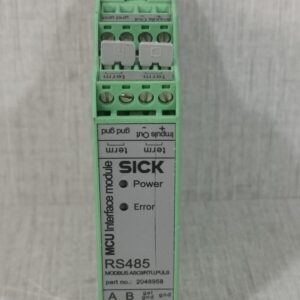 USED SICK MCU INTERFACE MODULE 2048958 T-MOD RS485 MODBUS ASCII/RTU , PULSE