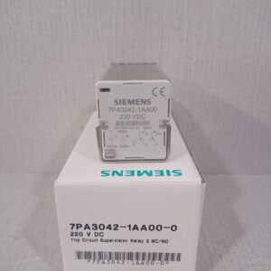 SIEMENS 7PA3042-1AA00-0 TRIP CIRCUIT SUPERVISION RELAY 2 220 V DC / New – Open box