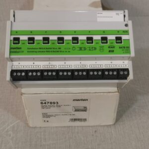 MERTEN INSTABUS EIB KNX 647893 SCHALTAKTOR REG K/ 8X230/16M SWITCHING ACTUATOR - NEW OPEN BOX