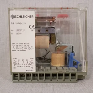 SCHLEICHER Relay SSP43-119 110V Nr. 15209727 - NEW WITH FILTHY BOX