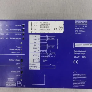 USED WOODWARD SEG BL20400 BATTERY CHARGER