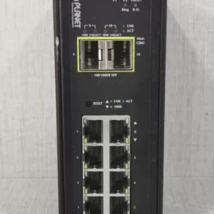 USED PLANET IGS-10020MT(V2) 8 PORT FAST ETHERNET SWITCH- W/O ANY ACCS.
