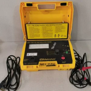 USED METROHM E3511 HIGH VOLTAGE INSULATION TESTER