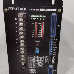 USED YASKAWA ELECTRIC ServoPack CACR-PR 05 BC 3ESY82 -WITH DENT & W/O ACCS.