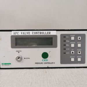 USED CKD VEC-CA8-QUICK1 / VEC-CA8-X0312-3 APC VALVE CONTROLLER without Key